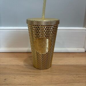 Starbucks Gold Studded 16Oz Tumbler